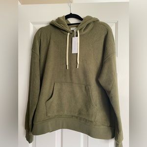 NWT Outerknown Women’s hooded Sweatshirt Size Large